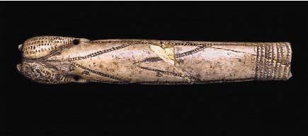 Neolithic. Carved from ivory. Found in modern-day France.