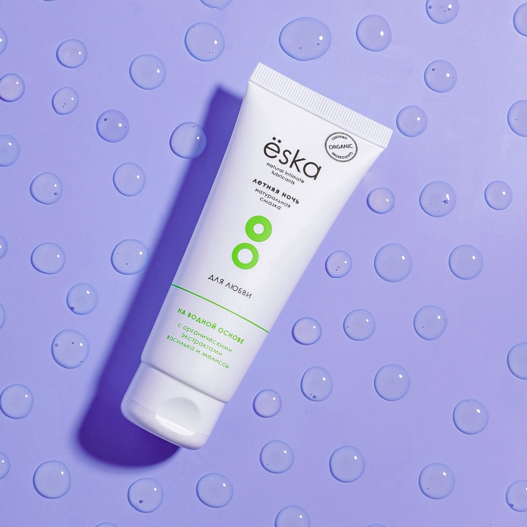 Eska - water-based lubricant Summer Night, 75 ml. Фото 