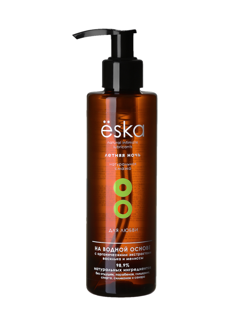Eska - water-based lubricant Summer Night, 200 ml. Фото 