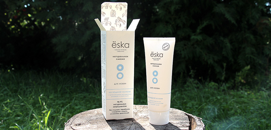 Ёska - glycerin-free natural lubricant - gel lubricant for vaginal sex